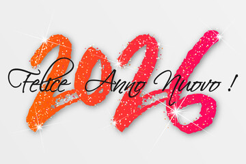 felice anno nuovo - buon anno 2026