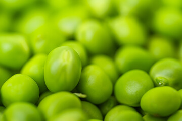 photo of fresh green peas