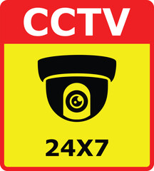 CCTV camera icons vector drawing, security system 24x7 hour, CCTV camera icons vector for home, office, shop, road, mall, factory, 24 hour CCTV surveillance, CCTV in operation.