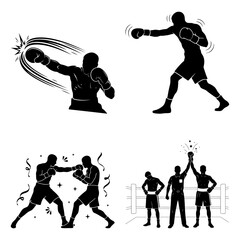 Boxing Day Celebration Gift Badge Design D Vector Illustration