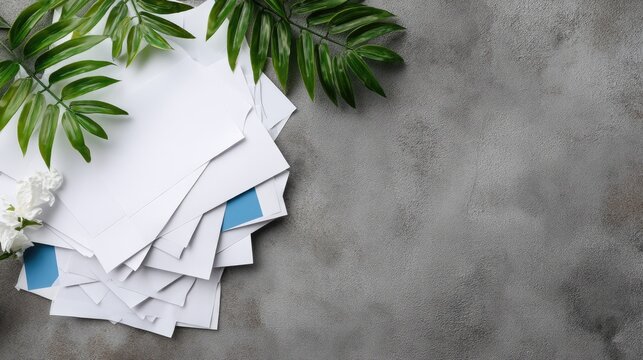 Multiple charts and graphs display financial data, highlighting market trends and performance analysis on a desk