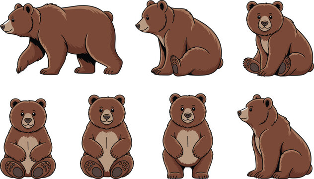 Cartoon Bear Images – Browse 1,352,124 Stock Photos, Vectors, and Video ...