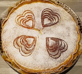 G&acirc;teau aux amandes et cl&eacute;mentines