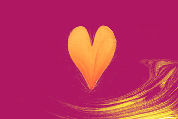 Seamless abstract marble pattern textured background. Heart love concept