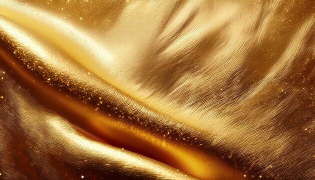 Gold Texture Christmas Abstract Background - Powered by Adobe