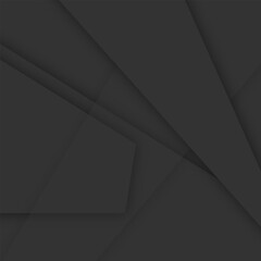 Dynamic White and grey geometric abstract background with tech lines