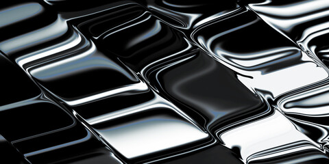 Black and white liquid background Gradient Color Blur Abstract illustration art	
