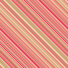 Fototapeta premium Dynamic diagonal stripes in soft pink, beige, and green create a vibrant, playful pattern.