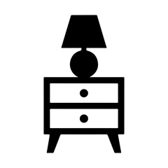 3d render of a modern furniture isolated on transparent background