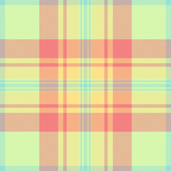 Pastel tartan pattern. Seamless design featuring a classic plaid structure in soft, muted hues. Ideal for backgrounds, fabrics, or nostalgic design projects.