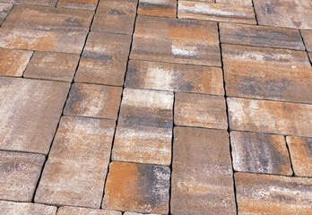 Stone material surface texture background with dirty stains on the floor 