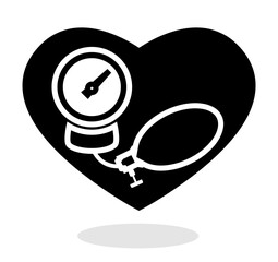 Blood Pressure Monitoring - Stock Icon