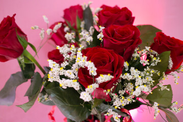 rosas rojas naturales