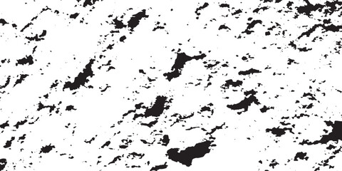 Black and white Distressed Dirty rough overlay texture. Aged splatter grunge dust messy background.	