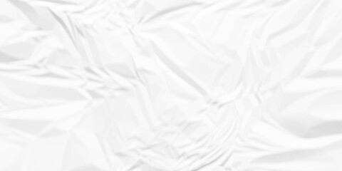 Fototapeta premium Abstract canvas cream kraft crumpled paper, and white wrinkled crease vector blur paper. 