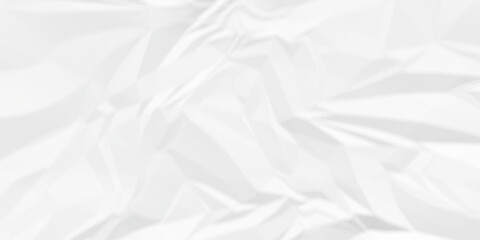 Abstract canvas cream kraft crumpled paper, and white wrinkled crease vector blur paper. 