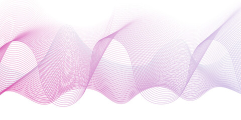 Dynamic minimal smoke sound line. Energy abstract smooth colorful gradient frequency isolated element creative blend. Science tech swirls with thin twisted connected vibration simple grid.