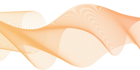 Dynamic minimal smoke sound line. Energy abstract smooth colorful gradient frequency isolated element creative blend. Science tech swirls with thin twisted connected vibration simple grid.