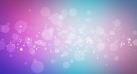 Soft bokeh lights and sparkles glitter