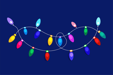 Abstract blue butterfly pattern vector illustration with molecular science connection design