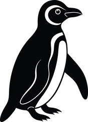 Obraz premium Stylized Penguin Silhouette bird animal