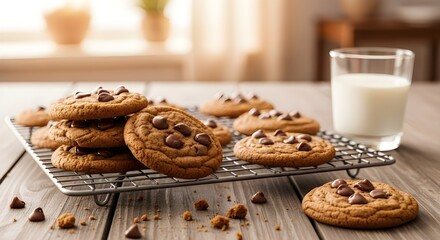cookies and milk