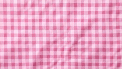 Delightful Seamless Pink Gingham Pattern Perfect For Backgrounds Fabrics And More
