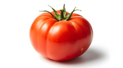 Tomato isolated on white, Tomato isolated on white background