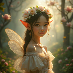 cute little Magnolia fairy