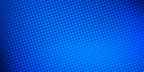 Dot blue pattern screen led light gradient texture background. Modern creative trendy design in vector EPS 10