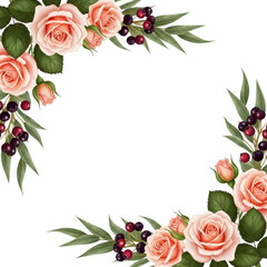 Corner isolated on transparent background