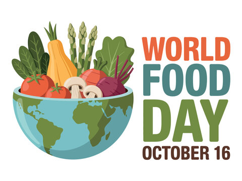 World Food Day celebrates global food security and healthy eating on October 16th.