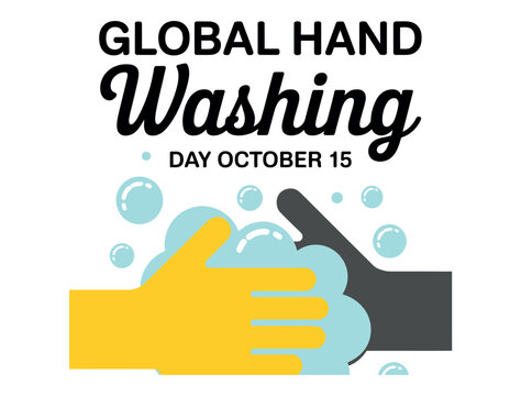 Global Hand Washing Day on October 15 promotes hygiene and health awareness.