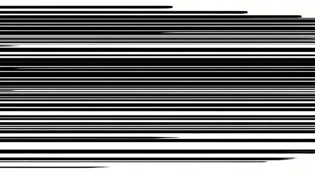 Black horizontal lines of varying thicknesses fading towards the top on white