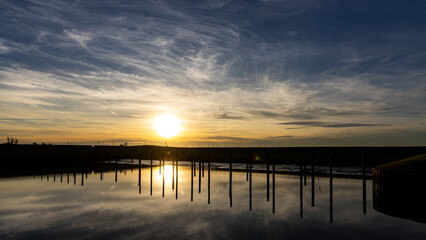 Ein sonniger Herbsttag im Nordseeheilbad Dangast mit Seehund