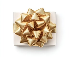 Sharp aboveview image of elaborate gift