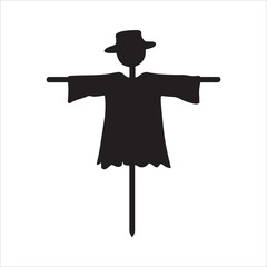 hat person silhouette vector icon