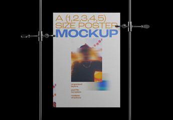 Vertical Poster Mockup