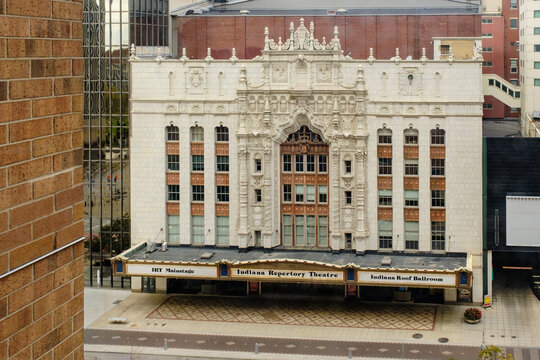 Indiana Repertory Theatre exterior view