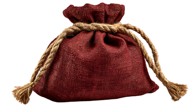 red christmas sack
