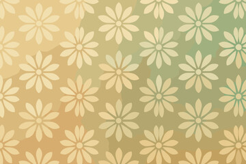 Fototapeta premium Pattern harmony illustration arranged motifs circular gradient blooming transitions vector symmetrical