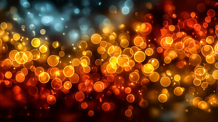 abstract background with bokeh