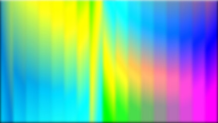 A vibrant, colorful abstract background with vertical stripes and gradients.