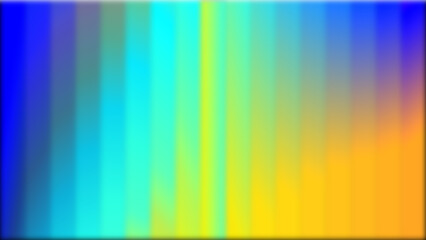 A vibrant abstract image featuring a smooth vertical color gradient transitioning from cool blues to warm oranges.