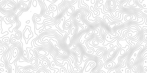 White wave paper curved reliefs abstract background, Abstract topographic contours map background,  topography line map. Vintage outdoors style. World map Template. Stock vector