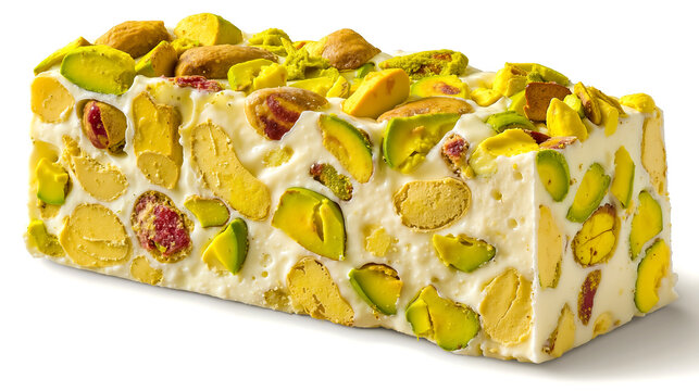 Cake dessert pastry sweet fruit avocado mango pineapple coconut nuts almonds pecans walnuts cashews chocolate cream white texture colorful tropical healthy nutritious snack baked layered decorative go
