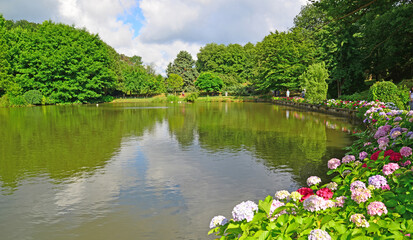 Ataturk Arboretum, located in Istanbul, Turkey, is a natural museum with many lice and trees.