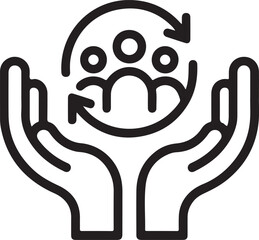 Customer Retention All In One Icon Multi Styles Vector Set
