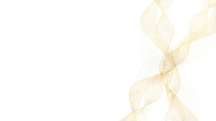 elegant golden abstract texture transparent background wave mesh