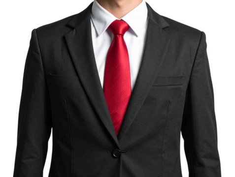 businessman with tie